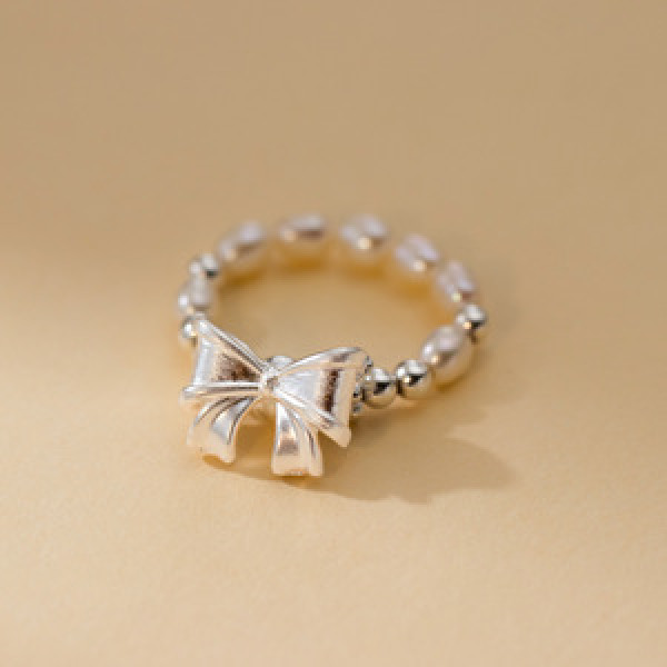 A43523 s925 sterling silver trendy sweet unique cute butterfly ring