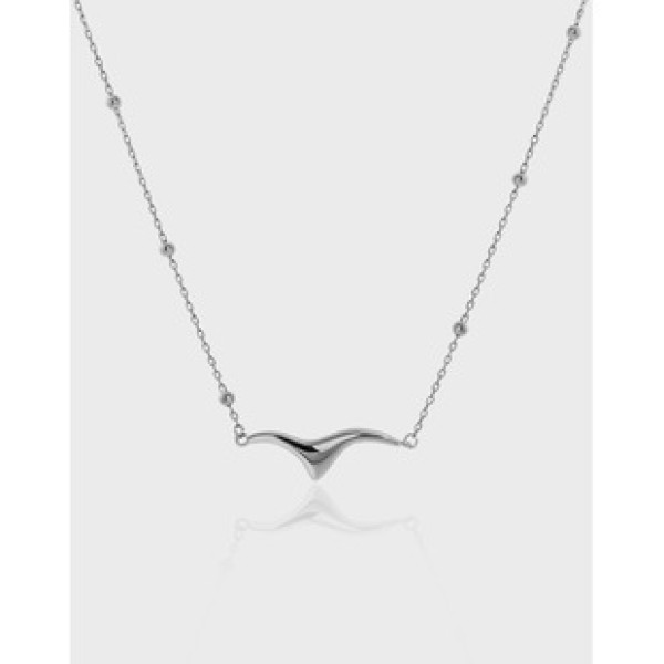 A36777 design minimalist qualitys925 sterling silver necklace