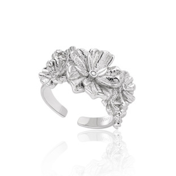 A43119 unique elegant grade rhinestone s925 sterling silver ring