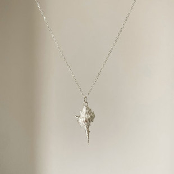A41378 s925 sterling silver unique trendy design necklace