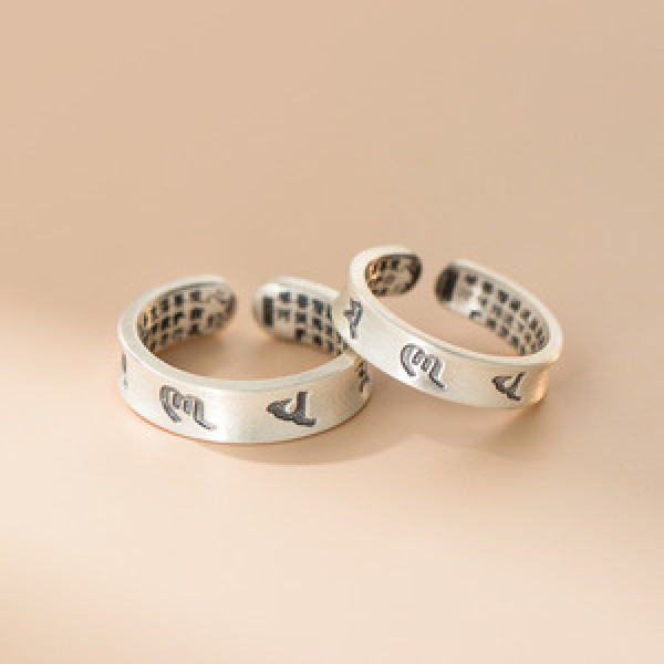 A45788 silver vintage thai ring