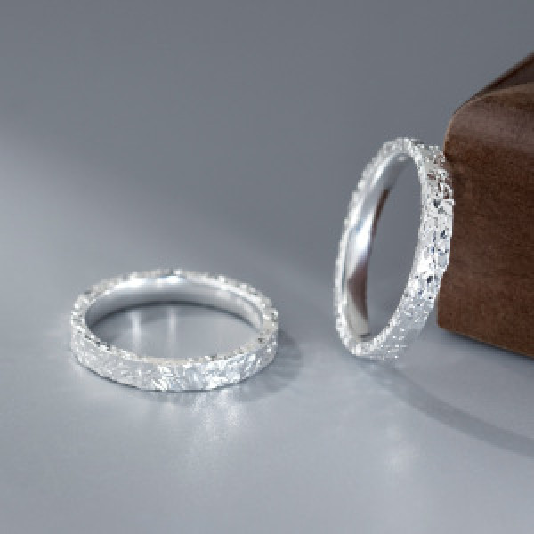 A46250 silver sweet dainty ring