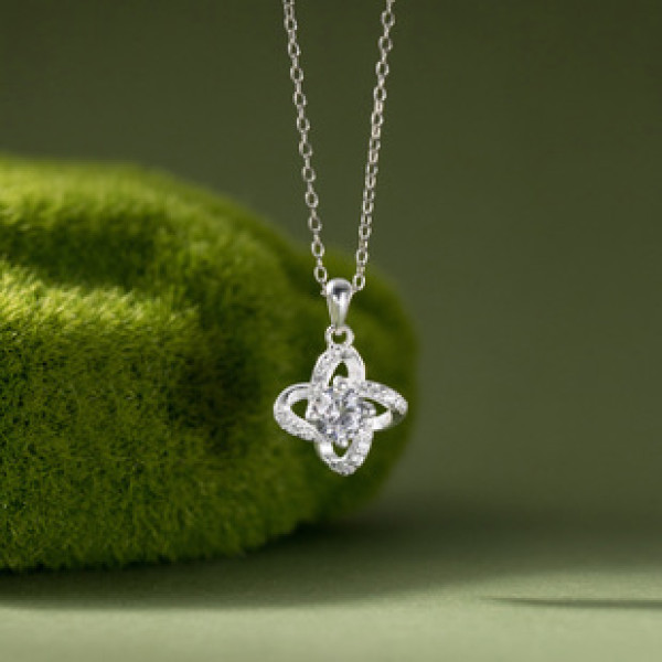 A42867 s925 sterling silver sweet rhinestone bar pendant design