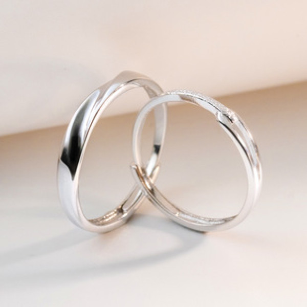 A42975 s925 silver simple ring