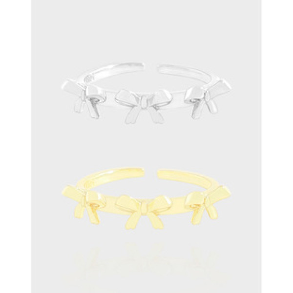 A41720 design butterfly adjustable sterling silver s925 ring