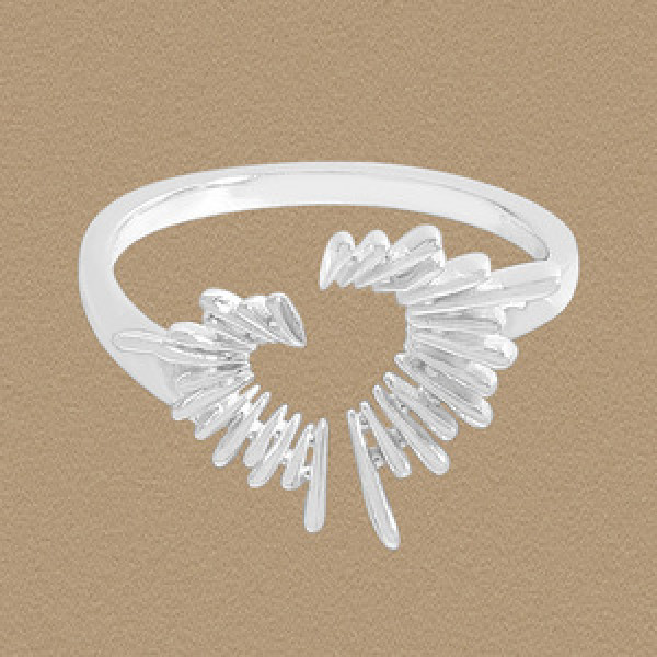 A45495 heart sterling silver s925 heartshape ring