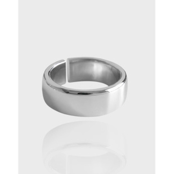 A36358 design minimalist geometrics925 sterling silver adjustable ring