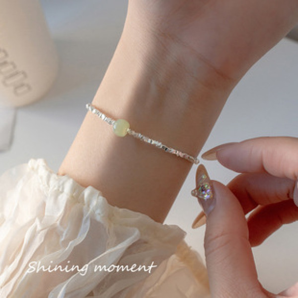 A40160 s925 sterling silver charm trendy design elegant bracelet