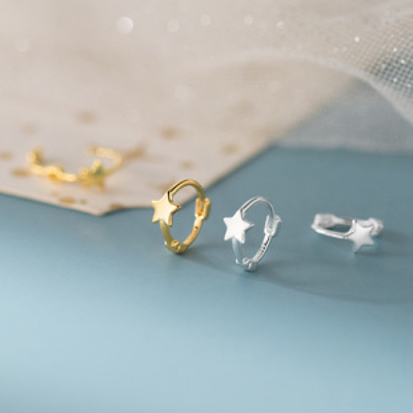 A43169 s925 sterling silver stud fashion sweet earrings