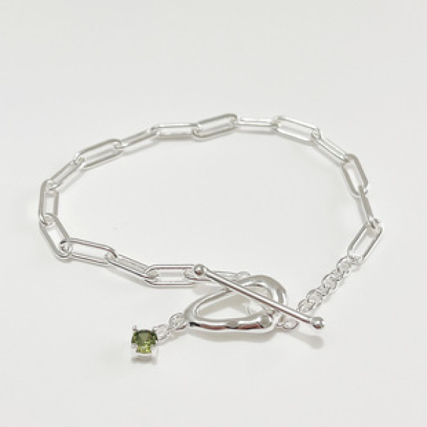 A32928 925 sterling silver irregular fashion bracelet