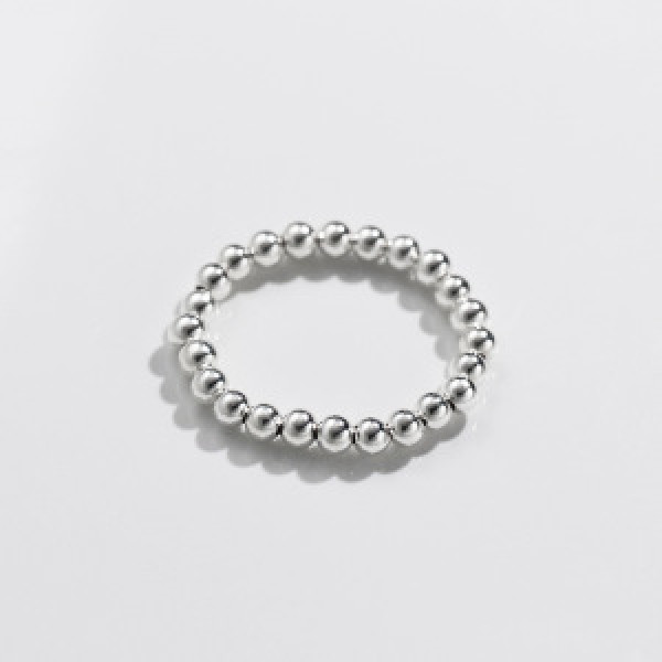 A44586 s925 sterling silver simple fashion elegant trendy ring