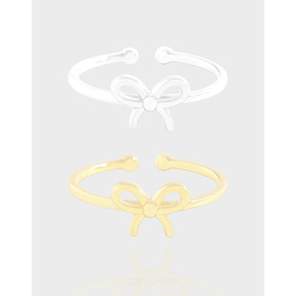 A41150 butterfly adjustable sterling silver s925 ring