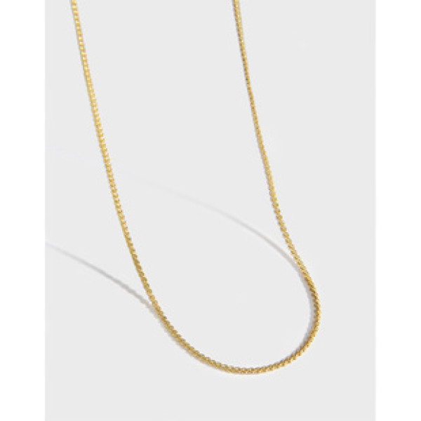A34179 design gold sterling silverS925 necklace