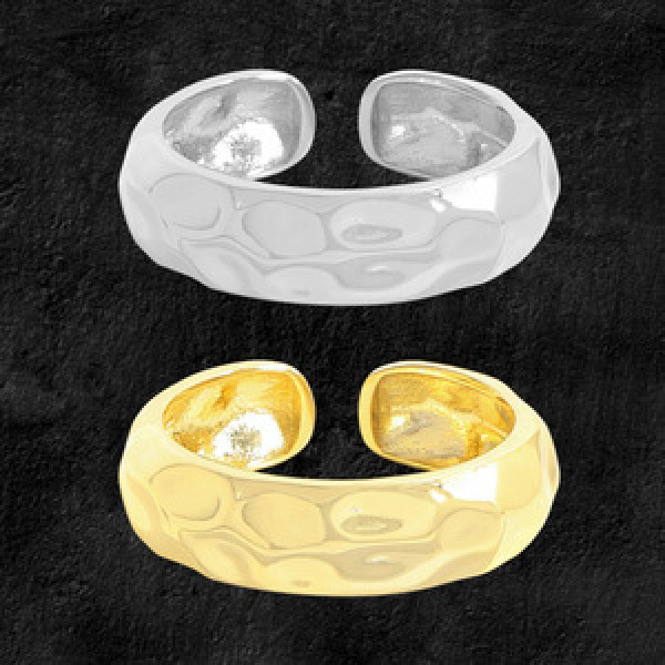 A45092 adjustable sterling silver s925 ring