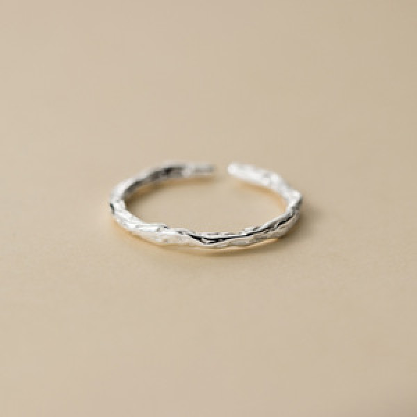 A44158 s925 sterling silver elegant simple ring