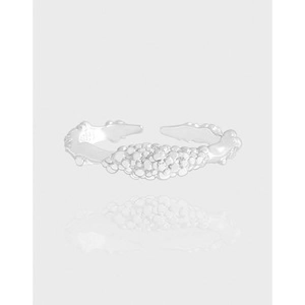 A43648 ball sterling silver s925 ring