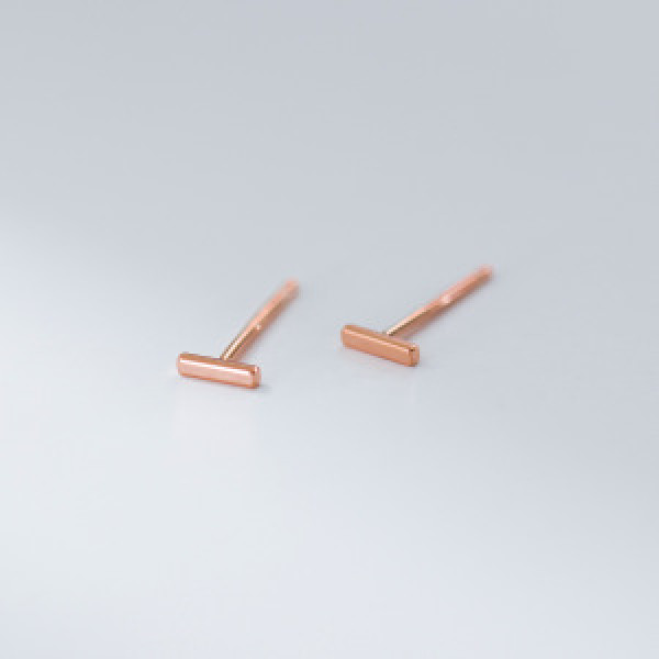 A46410 s925 sterling silver simple fashion stud earrings