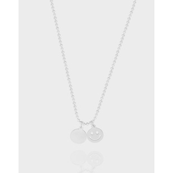 A38880 design smilingface sterling silver s925 quality necklace