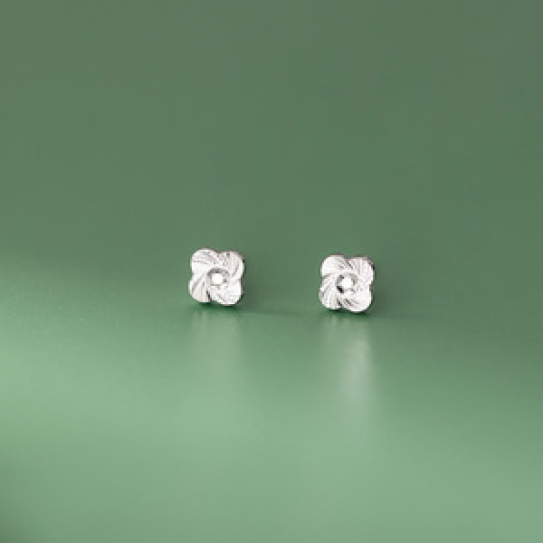 A45225 s925 sterling silver trendy sweet stud earrings