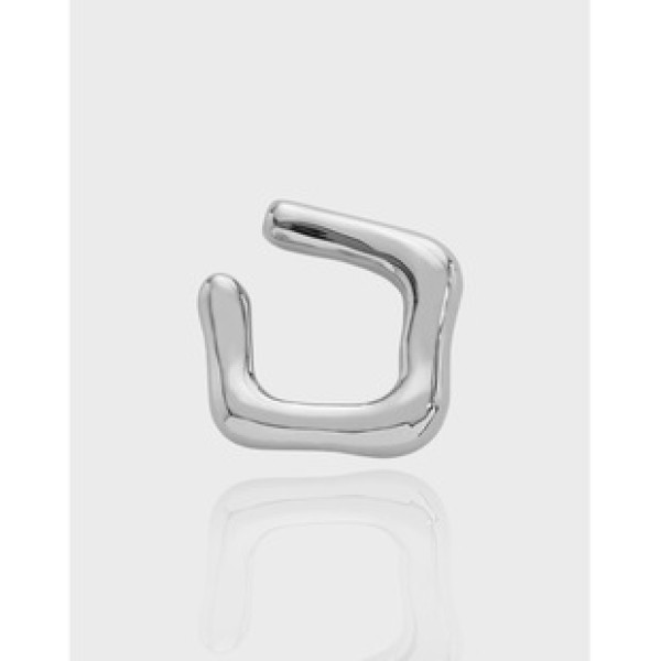 A37400 design geometric square quality s925 sterling silver earrings
