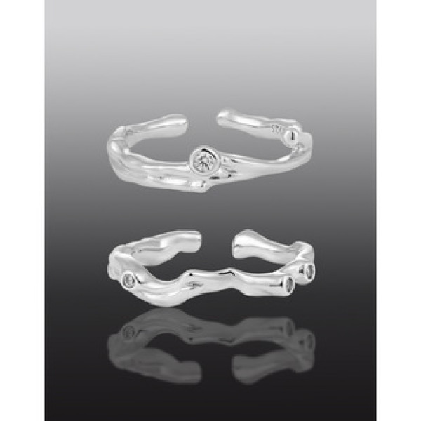 A41556 design unique elegant cubic zirconia s925 sterling silver ring