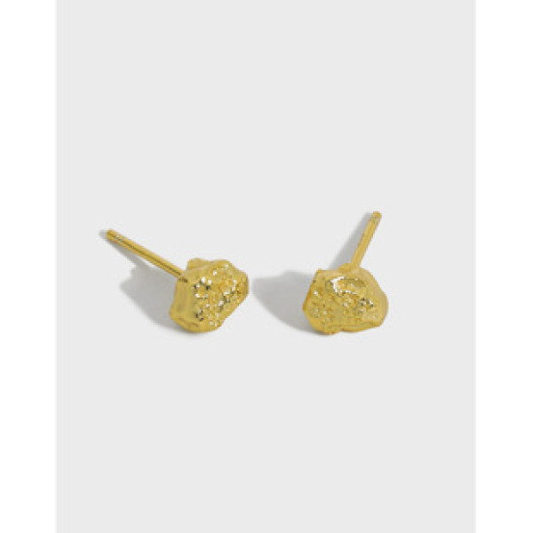 A37634 design minimalist geometric quality s925 sterling silver stud earrings