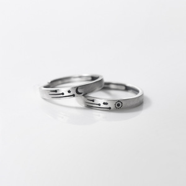A45382 silver thai unique simple adjustable ring
