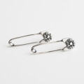 A32712 s925 sterling silver vintage fashion silver dangle earrings