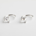 A32715 s925 sterling silver fashion unique rhinestone silver earrings