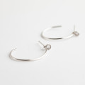 A32714 s925 sterling silver fashion handmade silver earrings