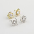 A32747 s925 sterling silver rhinestone chic silver fashion unique earrings