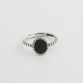 A32516 s925 sterling silver rope trendy unique silver adjustable vintage ring