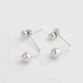 A32754 s925 sterling silver chic fashion silver unique earrings