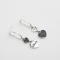 A32755 s925 sterling silver vintage fashion dangle earrings