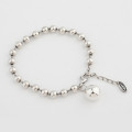 A32926 s925 sterling silver bead chic adjustable trendy fashion bracelet