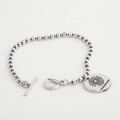A32909 s925 sterling silver necklace pendant simple trendy silver fashion bracelet