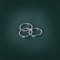 A33384 s925 sterling silver simple fashion1.2 minimalist ring