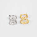 A32774 s925 sterling silver chic fashion silver earrings