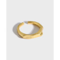 A33392 s925 sterling silver2020 irregular adjustable ring
