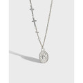A31529 s925 sterling silver lady necklace
