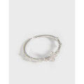 A32529 design simple crosss925 sterling silver ring