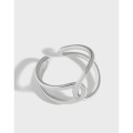 A32543 s925 sterling silverins minimalist uniquechic bar ring
