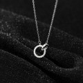 A31123 s925 sterling silver sweet necklace