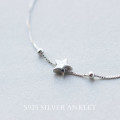 A35181 s925 sterling silver charm sweet star charm bracelet