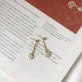 S11288 925 sterling silver silver design gold small daisy stud fashion mini