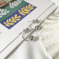 S11160 sterling silver stud 925fashion silver head earrings