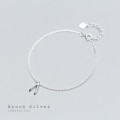 A36464 s925 sterling silver charm fashion simple charm bracelet