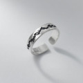 A37925 s925 sterling silver thai vintage ring