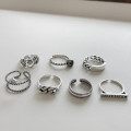 A32472 s925 sterling silver imitation vintage ring