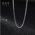 A32429 s925 sterling silver chic unique chain necklace